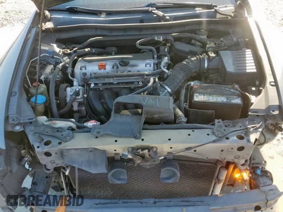 2012 Honda Accord EX with VIN 1HGCP2F71CA096195, listed as a Copart auction lot 80170685 with 128,072 mi miles and Salvage title. Bid and sale history available at DreamBid. Image 11.