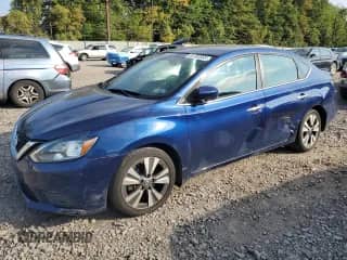 2019 Nissan Sentra SR with VIN 3N1AB7AP3KY448974, listed as a Copart auction lot 81702055 with 51,244 mi miles and Salvage title. Bid and sale history available at DreamBid. Image 1.