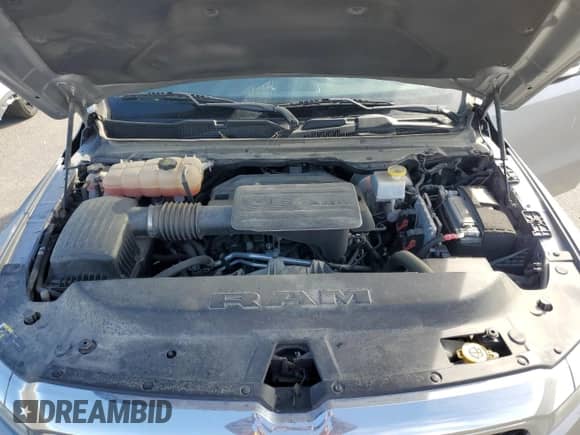 2021 Ram 1500 Big Horn with VIN 1C6RREFG8MN593329, listed as a Copart auction lot 48481035 with 55,203 mi miles and Clean title. Bid and sale history available at DreamBid. Image 11.