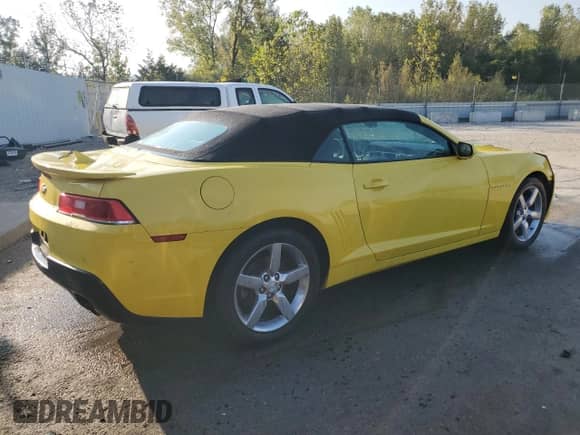 2014 Chevrolet Camaro LT z VIN 2G1FB3D3XE9149998, wystawiony jako Copart lot #80621855 z przebiegiem 121 111 mil mil oraz Szkoda całkowita • Salvage title. Historia ofert i sprzedaży dostępna na DreamBid. Obrazek 3.