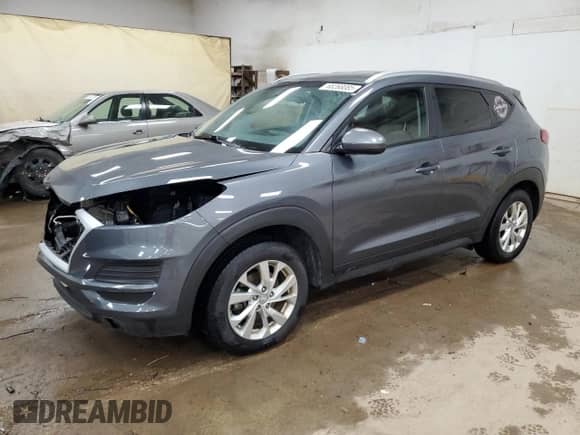 2019 Hyundai Tucson Value with VIN KM8J3CA4XKU057747, listed as a Copart auction lot 68268085 with 107,886 mi miles and Clean title. Bid and sale history available at DreamBid. Image 1.