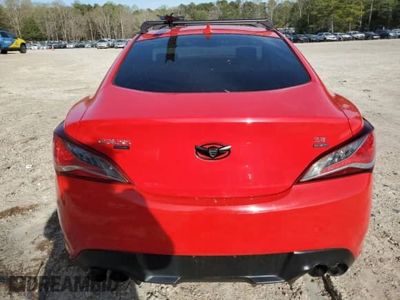 2016 Hyundai Genesis Coupe R-Spec with VIN KMHHU6KJ2GU131350, listed as a Copart auction lot 51492095 with 98,955 mi miles and Salvage title. Bid and sale history available at DreamBid. Image 6.