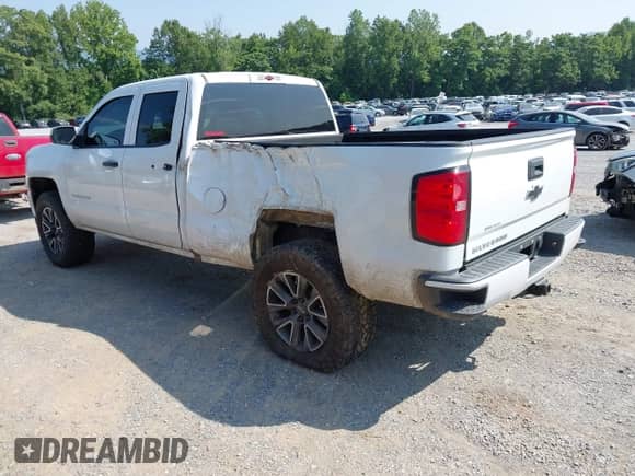 2018 Chevrolet Silverado 1500 Custom with VIN 1GCVKPEC5JZ144877, listed as a IAAI auction lot 42411764 with 109,670 mi miles and . Bid and sale history available at DreamBid. Image 3.