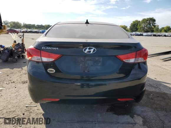 2012 Hyundai Elantra GLS with VIN KMHDH4AE0CU378663, listed as a Copart auction lot 84877995 with 93,947 mi miles and Clean title. Bid and sale history available at DreamBid. Image 6.