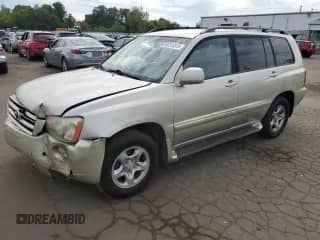 2002 Toyota Highlander с VIN JTEGD21A020026165, выставлен на аукционе Copart как лот 80243815 с пробегом 159 158 миль миль и Списание • Salvage title. История ставок и продаж доступна на DreamBid. Изображение 1.