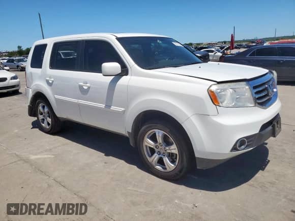 2015 Honda Pilot EX-L with VIN 5FNYF3H70FB031764, listed as a Copart auction lot 57715185 with 146,619 mi miles and Salvage title. Bid and sale history available at DreamBid. Image 4.