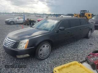 2009 Cadillac DTS Professional Limousine с VIN 1GEEK90Y69U550200, выставлен на аукционе Copart как лот 80572365 с пробегом 55 995 миль миль и Списание • Salvage title. История ставок и продаж доступна на DreamBid. Изображение 1.
