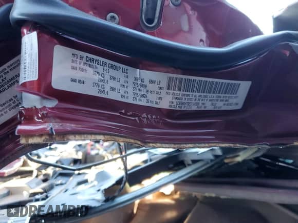 2014 Ram 1500 Sport with VIN 1C6RR6HT6ES114599, listed as a Copart auction lot 88057715 with Not provided miles and Salvage title. Bid and sale history available at DreamBid. Image 15.