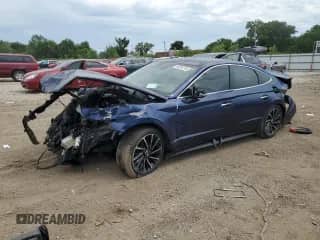 2020 Hyundai Sonata SEL Plus с VIN 5NPEJ4J26LH017421, выставлен на аукционе Copart как лот 68254155 с пробегом Не указан миль и Списание • Salvage title. История ставок и продаж доступна на DreamBid. Изображение 1.