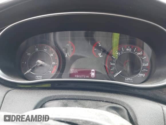 2013 Dodge Dart Rallye with VIN 1C3CDFBH4DD256815, listed as a IAAI auction lot 43184629 with 150,272 mi miles and . Bid and sale history available at DreamBid. Image 7.
