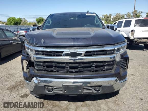 2023 Chevrolet Silverado 1500 LT with VIN 2GCPACED5P1151035, listed as a Copart auction lot 66167825 with 37,862 mi miles and Salvage title. Bid and sale history available at DreamBid. Image 5.