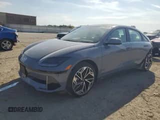 2023 Hyundai Ioniq 6 SEL с VIN KMHM34AA8PA052127, выставлен на аукционе Copart как лот 80269815 с пробегом 8 658 миль миль и Списание • Salvage title. История ставок и продаж доступна на DreamBid. Изображение 1.