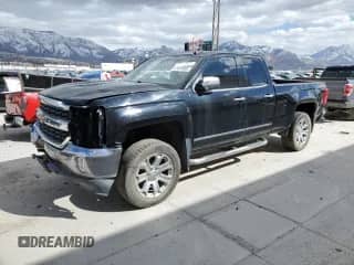 2016 Chevrolet Silverado 1500 LTZ with VIN 1GCVKSEC1GZ188080, listed as a Copart auction lot 47814905 with 89,059 mi miles and Salvage title. Bid and sale history available at DreamBid. Image 1.