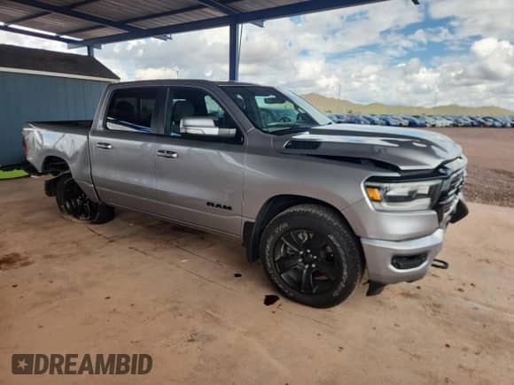 2020 Ram 1500 Big Horn z VIN 1C6SRFFT7LN382710, wystawiony jako Copart lot #86728395 z przebiegiem 57 654 mil mil oraz Szkoda całkowita • Salvage title. Historia ofert i sprzedaży dostępna na DreamBid. Obrazek 4.