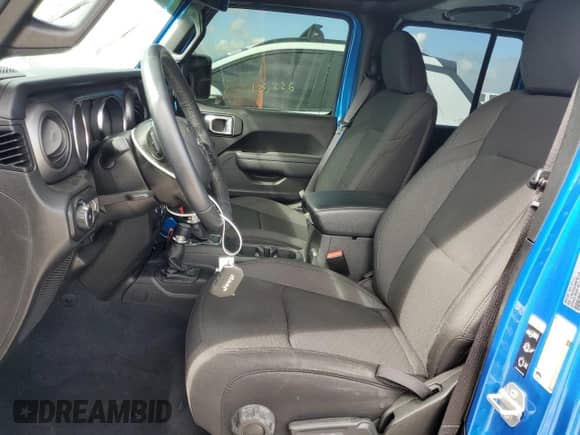 2022 Jeep Wrangler Unlimited High Tide z VIN 1C4HJXDG2NW165410, wystawiony jako Copart lot #78543024 z przebiegiem Nie podano mil oraz Nie do naprawy • Non repairable. Historia ofert i sprzedaży dostępna na DreamBid. Obrazek 7.