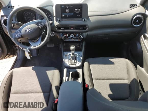 2023 Hyundai Kona SEL with VIN KM8K6CAB1PU021687, listed as a Copart auction lot 71101545 with 19,023 mi miles and Non repairable. Bid and sale history available at DreamBid. Image 8.
