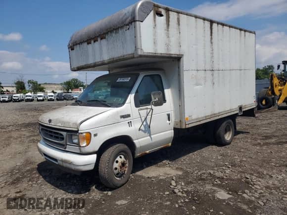 2002 Ford Econoline Cargo с VIN 1FDSE35L12HA81850, выставлен на аукционе Copart как лот 59160315 с пробегом 74 773 миль миль и Чистый • Clean title. История ставок и продаж доступна на DreamBid. Изображение 1.
