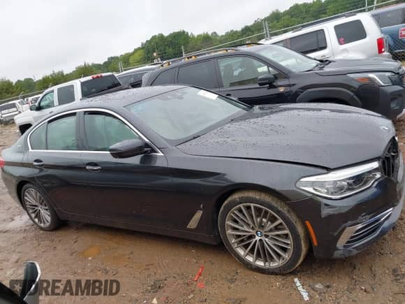 2018 BMW 5 Series 530e with VIN WBAJA9C52JB253305, listed as a IAAI auction lot 42970394 with Not provided miles and . Bid and sale history available at DreamBid. Image 13.