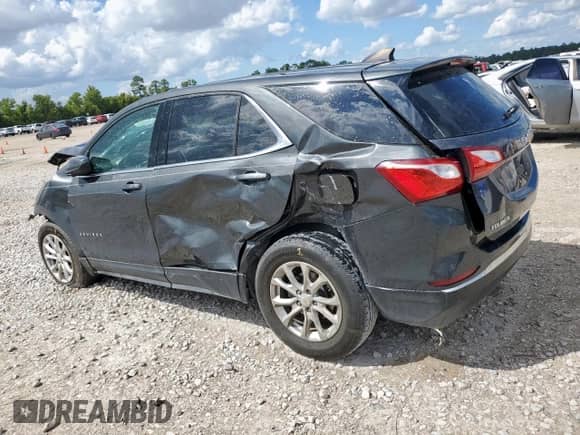 2019 Chevrolet Equinox LT with VIN 2GNAXKEV7K6272448, listed as a Copart auction lot 81733365 with 147,132 mi miles and Salvage title. Bid and sale history available at DreamBid. Image 2.