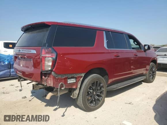 2022 Chevrolet Suburban LT с VIN 1GNSKCKT1NR290710, выставлен на аукционе Copart как лот 75323484 с пробегом 30 790 миль миль и Списание • Salvage title. История ставок и продаж доступна на DreamBid. Изображение 3.