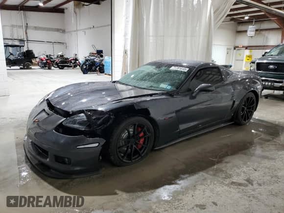 2009 Chevrolet Corvette Z06 w/2LZ with VIN 1G1YZ26E995110724, listed as a Copart auction lot 71781045 with 59,371 mi miles and Salvage title. Bid and sale history available at DreamBid. Image 1.