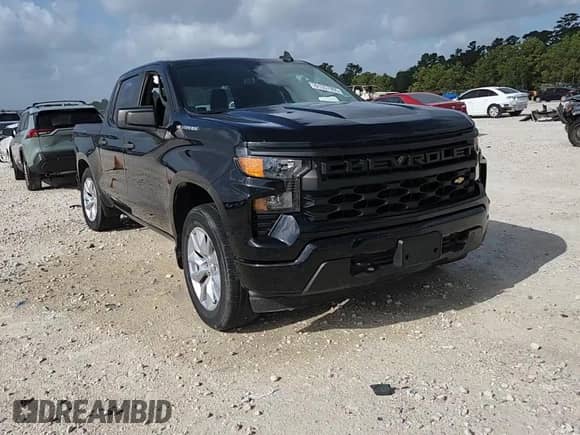 2022 Chevrolet Silverado 1500 Custom with VIN 3GCPABEK3NG610785, listed as a Copart auction lot 61357995 with 53,920 mi miles and Clean title. Bid and sale history available at DreamBid. Image 13.