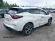 2020 Nissan Murano SV with VIN 5N1AZ2BS4LN133349, listed as a IAAI auction lot 42461395 with 60,652 mi miles and . Bid and sale history available at DreamBid. Image 4.