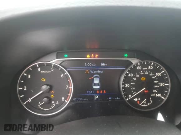 2024 Nissan Altima SV with VIN 1N4BL4DV6RN403273, listed as a Copart auction lot 85358835 with 41,838 mi miles and Salvage title. Bid and sale history available at DreamBid. Image 9.