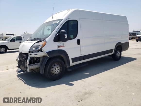 2019 Ram ProMaster Cargo с VIN 3C6URVJG4KE537293, выставлен на аукционе Copart как лот 63350705 с пробегом 103 034 миль миль и Списание • Salvage title. История ставок и продаж доступна на DreamBid. Изображение 1.