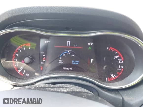 2016 Dodge Durango Citadel with VIN 1C4RDJEG0GC370090, listed as a IAAI auction lot 43245951 with 129,152 mi miles and . Bid and sale history available at DreamBid. Image 7.