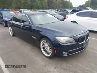 2012 BMW 7 Series 750Li with VIN WBAKB8C52CC964611, listed as a IAAI auction lot 43354090 with 133,743 mi miles and . Bid and sale history available at DreamBid. Image 1.