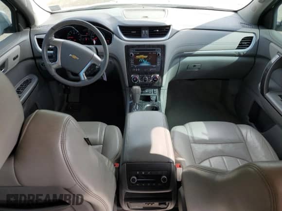 2013 Chevrolet Traverse LTZ with VIN 1GNKRLKDXDJ255956, listed as a Copart auction lot 64569755 with 170,878 mi miles and Salvage title. Bid and sale history available at DreamBid. Image 8.