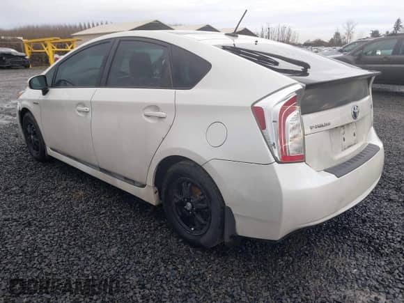 2012 Toyota Prius One with VIN JTDKN3DU6C1486594, listed as a IAAI auction lot 41654136 with 261,107 mi miles and . Bid and sale history available at DreamBid. Image 3.
