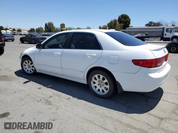 2005 Honda Accord with VIN JHMCN36485C000858, listed as a Copart auction lot 66355455 with 214,771 mi miles and Salvage title. Bid and sale history available at DreamBid. Image 2.
