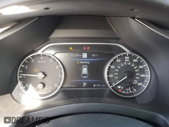 2021 Nissan Murano Platinum with VIN 5N1AZ2DJXMC114631, listed as a Copart auction lot 42733015 with 63,953 mi miles and Salvage title. Bid and sale history available at DreamBid. Image 9.