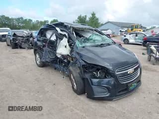 2016 Chevrolet Trax LT с VIN KL7CJLSB3GB651869, выставлен на аукционе IAAI как лот 43057702 с пробегом 118 029 миль миль и . История ставок и продаж доступна на DreamBid. Изображение 1.