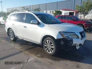 2015 Nissan Pathfinder SL with VIN 5N1AR2MN5FC711241, listed as a IAAI auction lot 43459074 with 129,218 mi miles and . Bid and sale history available at DreamBid. Image 1.