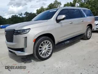 2021 Cadillac Escalade ESV Premium Luxury с VIN 1GYS3KKL9MR476309, выставлен на аукционе Copart как лот 67680085 с пробегом 184 515 миль миль и Чистый • Clean title. История ставок и продаж доступна на DreamBid. Изображение 1.