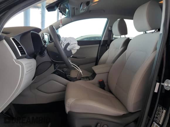 2020 Hyundai Tucson SEL with VIN KM8J33ALXLU194633, listed as a Copart auction lot 71328175 with 52,327 mi miles and Salvage title. Bid and sale history available at DreamBid. Image 7.