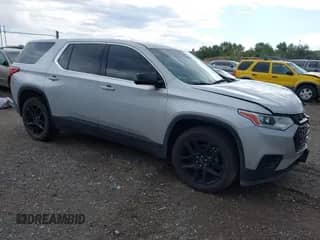 2019 Chevrolet Traverse LS with VIN 1GNERFKW5KJ314599, listed as a IAAI auction lot 43197716 with 102,349 mi miles and . Bid and sale history available at DreamBid. Image 1.