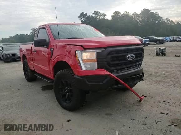 2021 Ford F-150 XL с VIN 1FTMF1EP6MKE21369, выставлен на аукционе Copart как лот 55509275 с пробегом 43 789 миль миль и Списание • Salvage title. История ставок и продаж доступна на DreamBid. Изображение 13.
