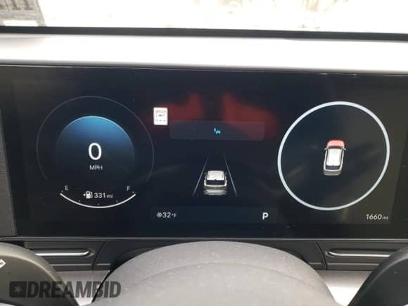 2025 Hyundai Kona SEL Convenience с VIN KM8HCCAB7SU214891, выставлен на аукционе Copart как лот 88854045 с пробегом 1 660 миль миль и Списание • Salvage title. История ставок и продаж доступна на DreamBid. Изображение 9.