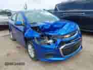 2018 Chevrolet Sonic LT with VIN 1G1JD5SH2J4110558, listed as a IAAI auction lot 42341496 with 56,152 mi miles and . Bid and sale history available at DreamBid. Image 1.