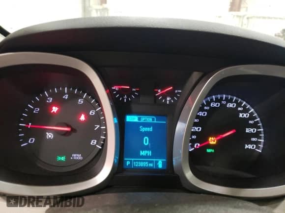 2013 Chevrolet Equinox LT with VIN 2GNFLEEK4D6216477, listed as a Copart auction lot 55967145 with 123,895 mi miles and Non repairable. Bid and sale history available at DreamBid. Image 9.