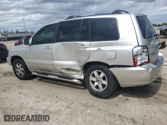 2003 Toyota Highlander с VIN JTEGF21A730081420, выставлен на аукционе Copart как лот 56675385 с пробегом 216 588 миль миль и Чистый • Clean title. История ставок и продаж доступна на DreamBid. Изображение 2.