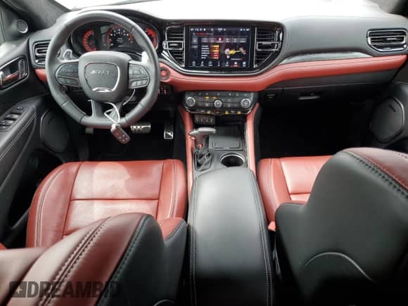 2024 Dodge Durango SRT Hellcat Premium with VIN 1C4SDJH9XRC102567, listed as a Copart auction lot 57896835 with 10,530 mi miles and Salvage title. Bid and sale history available at DreamBid. Image 8.