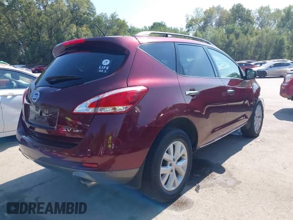 2012 Nissan Murano S с VIN JN8AZ1MW6CW212762, выставлен на аукционе IAAI как лот 43339043 с пробегом 151 101 миль миль и . История ставок и продаж доступна на DreamBid. Изображение 4.