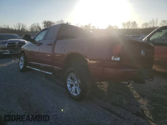 2014 Ram 1500 Sport with VIN 1C6RR7HT8ES176205, listed as a Copart auction lot 48854495 with 131,394 mi miles and Salvage title. Bid and sale history available at DreamBid. Image 2.