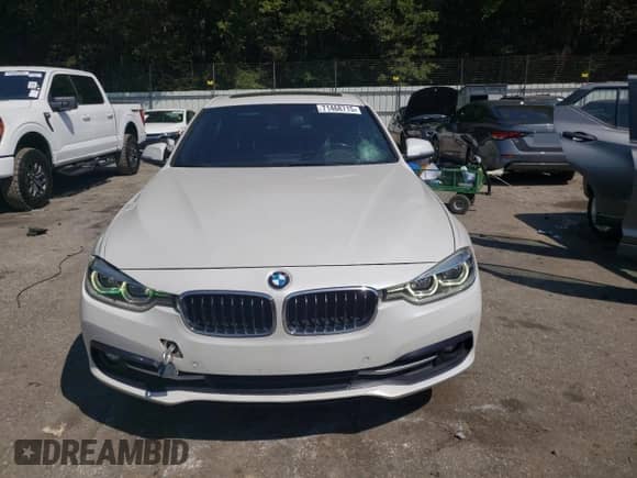 2017 BMW 3 Series 330i with VIN WBA8B9G38HNU53196, listed as a Copart auction lot 71468715 with 146,047 mi miles and Salvage title. Bid and sale history available at DreamBid. Image 5.