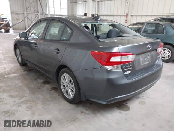 2018 Subaru Impreza Premium with VIN 4S3GKAB6XJ3622282, listed as a IAAI auction lot 42243598 with 81,097 mi miles and . Bid and sale history available at DreamBid. Image 3.